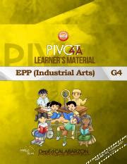 EPP (Industrial Arts) G4 .